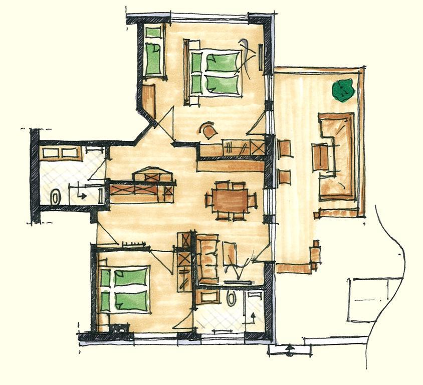 Alte Muehle Apartment Nauders Room photo